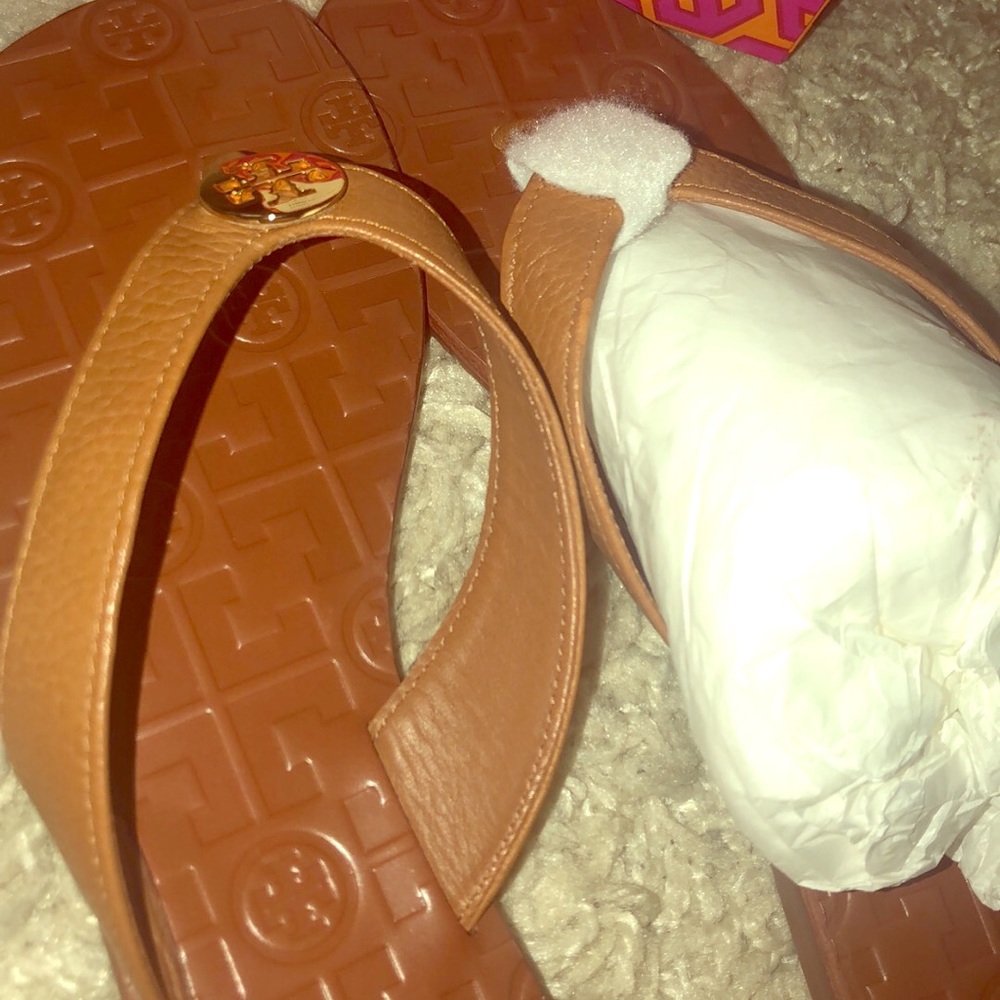 Tory Burch Thora Tan Sandals